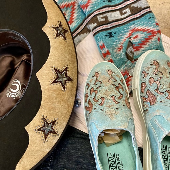 Charlie 1 Horse "Almost Famous" cowboy hat Sz 7 - Picture 2 of 4